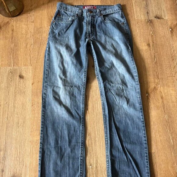 Levi’s vintage red tab 514 blue straight leg jeans mid-rise size 28x28 - Picture 1 of 5